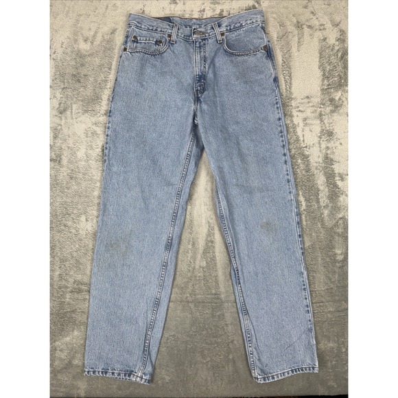 Vintage Levi's‎ 550 Jeans Mens 34x32 Relaxed Fit Tapered Leg Blue Denim 2000 Y2K - Picture 1 of 10